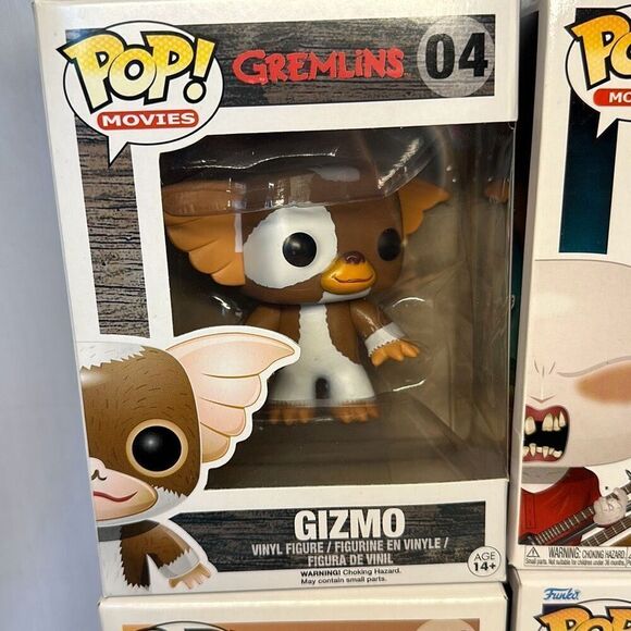 Gizmo Funko Pop Movies Gremlins 04 Mad Max 517 Chuck Nolan’s 792 Max 1469 - Picture 2 of 10